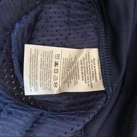 NIKE x Comme Des Garcons sz M Football Jersey Blue - Picture 10 of 10